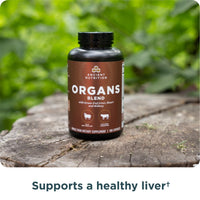 Thumbnail for Ancient Nutrition Organ Supplements, Grass-Fed and Wild Organ Complex Capsules, Liver, Heart, Kidney Supports Organ, Cognitive, and Immune System Health, 180 Ct