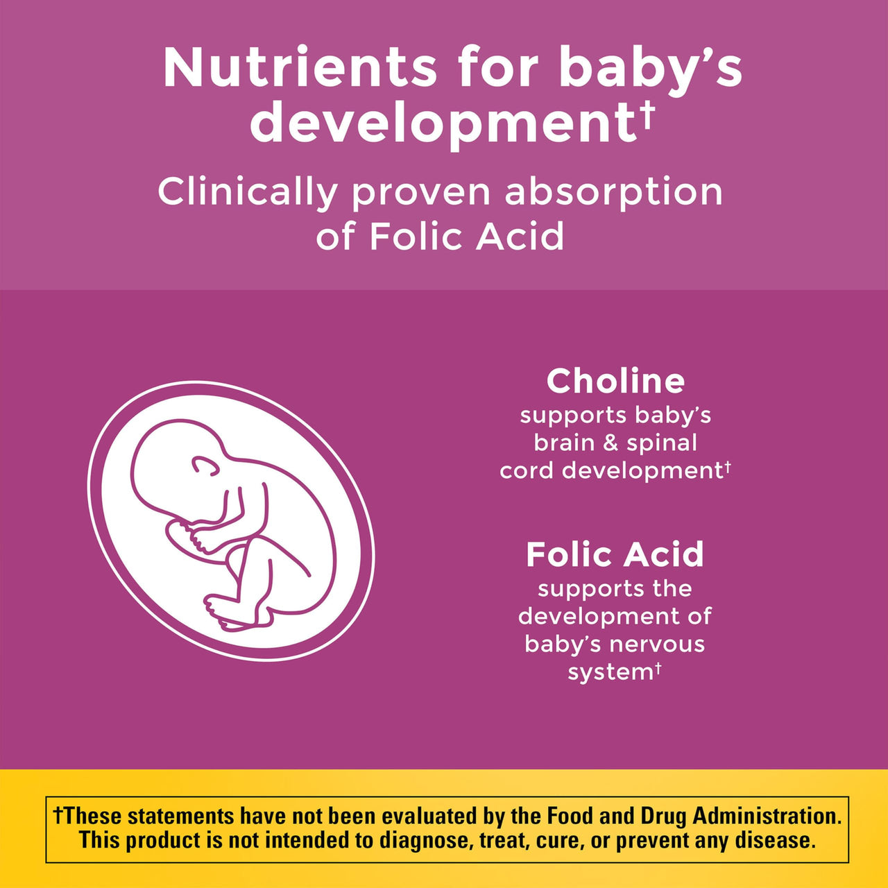 Nature Made Prenatal Gummies with DHA and Folic Acid, Prenatal Vitamins for Women for Daily Nutritional Support, 60 Gummies, 30 Day Supply