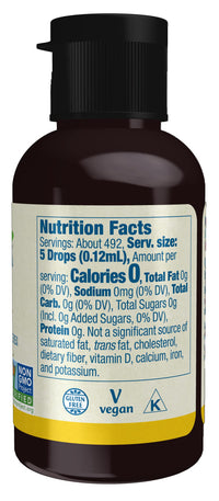 Thumbnail for NOW Foods, Better Stevia Liquid, Lemon Twist, Zero-Calorie Liquid Sweetener, Low Glycemic Impact, Certified Non-GMO, 2-Ounce