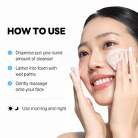 Thumbnail for ROUND LAB 1025 Dokdo Cleanser 5.07 Fl Oz, Low pH Facial Cleanser for Sensitive Skin, Rich Soft Bubbles for Deep Cleansing and Makeup Removal, Hydrating Face Wash with Deep Sea Water, Korean Skin Care