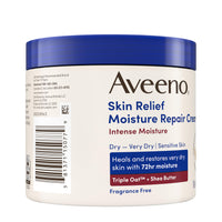 Thumbnail for Aveeno Skin Relief Intense Moisture Repair Body Cream with Triple Oat & Shea Butter Formula, Helps Heal, Repair & Restore Very Dry Skin with Long-Lasting Moisture, Fragrance-Free, 11 oz