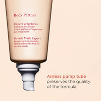 Thumbnail for Clarins Body Partner Stretch Mark Expert | Award-Winning | Stretch Mark Cream For Pregnancy and Weight Fluctuations | Tested and Recommended By Pregnant Women | Fragrance Free | Minimal Ingredients