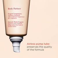 Thumbnail for Clarins Body Partner Stretch Mark Expert | Award-Winning | Stretch Mark Cream For Pregnancy and Weight Fluctuations | Tested and Recommended By Pregnant Women | Fragrance Free | Minimal Ingredients