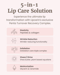 Thumbnail for Glint Lipcerin (Pink Sparkle, 0.5fl oz) - Lasting Hydration, Plumping 5-in-1 Lip Care Gloss Balm with Glitter, Shea Butter. Korean Skin Care. Chapped, Dry, Cracked, Damaged Lips.