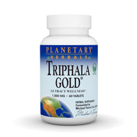 Thumbnail for Planetary Herbals Triphala Gold 1000mg - 60 Tablets