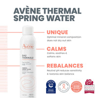 Thumbnail for Avène Thermal Spring Water, Soothing Calming Facial Mist Spray for Sensitive Skin, Soothes, Softens + Calms Skin, Formulated with Mineral & Biological Properties 10.1 Oz