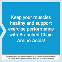 Thumbnail for Life Extension Branched Chain Amino Acids (BCAAs), leucine, isoleucine, valine, Promotes Muscle Recovery After Exercise, Gluten-Free, Non-GMO, 90 Capsules