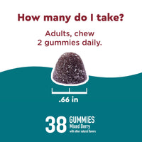 Thumbnail for Nature Made Wellblends Calm Mind & Body, Magnesium Citrate, Ashwagandha 125mg & GABA 100mg Blend for Stress Relief, 38 Gummy Vitamins