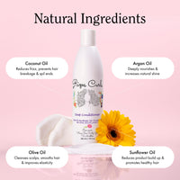 Thumbnail for Rizos Curls Deep Conditioner, Strengthens & Moisturizes Hair while Controlling Frizz, Add Softness and Manageability with Coconut Oil, Sunflower Oil & Shea Butter, 10 oz