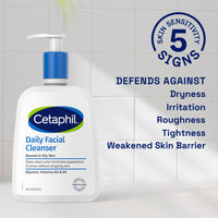Thumbnail for Cetaphil Face Wash, Travel Size Toiletries, Daily Facial Cleanser for Sensitive, Combination to Oily Skin, 2 oz 12 Pack, Gentle Foaming, Soap Free, Hypoallergenic