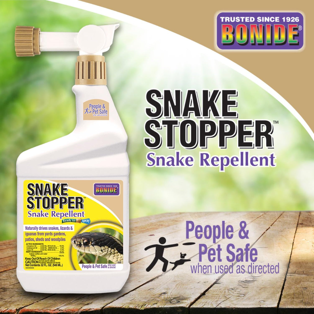 SNAKE STOPPER RTS 32 OZ, Ready-to-spray