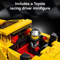 Thumbnail for LEGO Speed Champions Toyota GR Supra 76901 Collectible Sports Car Toy Building Set with Racing Driver Minifigure