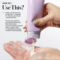 Thumbnail for Kate Somerville DeliKate Soothing Cleanser – Hydrating Face Wash for Sensitive Skin, Clinically Proven to Relieve Redness, Irritation & Tightness, 4 Fl Oz