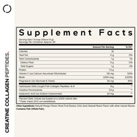 Thumbnail for Codeage Creatine Collagen Peptides - Creatine Monohydrate Powder Supplement, Wild-Caught Marine Collagen, Biotin, Magnesium, Vitamin C, Hyaluronic Acid - Mango Flavored - Non-GMO - 15 Oz