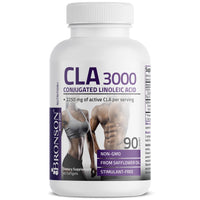 Thumbnail for Bronson CLA 3000 Extra High Potency Supports Healthy Weight Management Lean Muscle Mass Non-Stimulating Conjugated Linoleic Acid, 90 Softgels