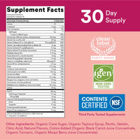 Thumbnail for SmartyPants Teen Girl Multivitamin Gummies: Omega 3 Fish Oil (EPA/DHA), Vitamin C, D3, B12, Vitamin A, K & Zinc, Gluten Free, Includes Biotin to Support Hair, Skin & Nails, 120 Count (30 Day Supply)