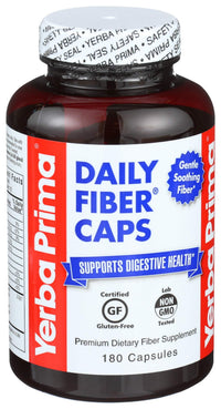 Thumbnail for Yerba Prima Daily Fiber, 625mg, 180 Caplets