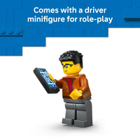 Thumbnail for LEGO City EV Supercar Building Toy for Kids - Pretend Play Set for Boys & Girls, Ages 5+ - Sports Car Toy W/Driver Minifigure - Gift Idea for Birthdays - 60486