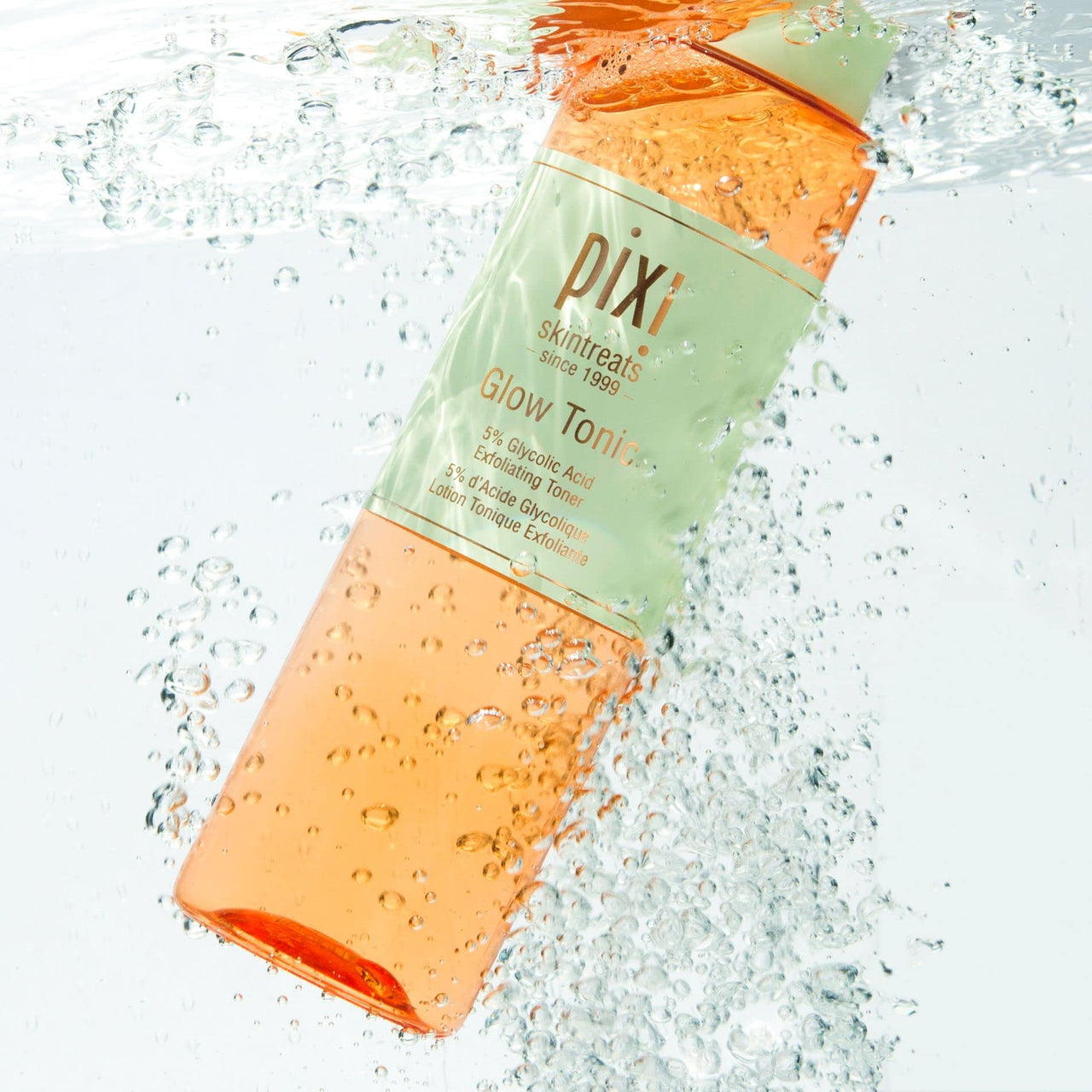 Pixi Glow Tonic Balancing Face Toner Glycolic Acid for Radiant Skin and Daily Brightening (8.5 fl oz / 250 ml)
