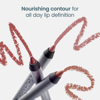 Thumbnail for Wonderskin Lipliner Pencil - 360 Contour Lipliner, Long Lasting, Sharpenable, Waterproof and Transfer-Proof Nude Lip Liner Pencil (Rosewood)