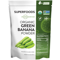 Thumbnail for MRM Organic Green Banana Powder Superfood - Prebiotic-Fiber, Digestive Resistant Starch, Flour Alternative for Baking, Cooking and Shakes, Gluten‑Free, Vegan, Non-GMO verified-40 Servings