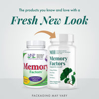 Thumbnail for Michael's Health Naturopathic Programs Memory Factors - 90 Vegetarian Tablets - Provides Nourishment Memory & Cognition - Kosher - 20 Servings