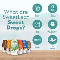 Thumbnail for SweetLeaf Sweet Drops Coconut Stevia Liquid Sweetener - Flavor Foods, Keto Coffee with Sugar Free, Zero Calorie, Non-Glycemic Response SweetLeaf Stevia Drops, 1.7 Fl Oz Ea (Pack of 6)