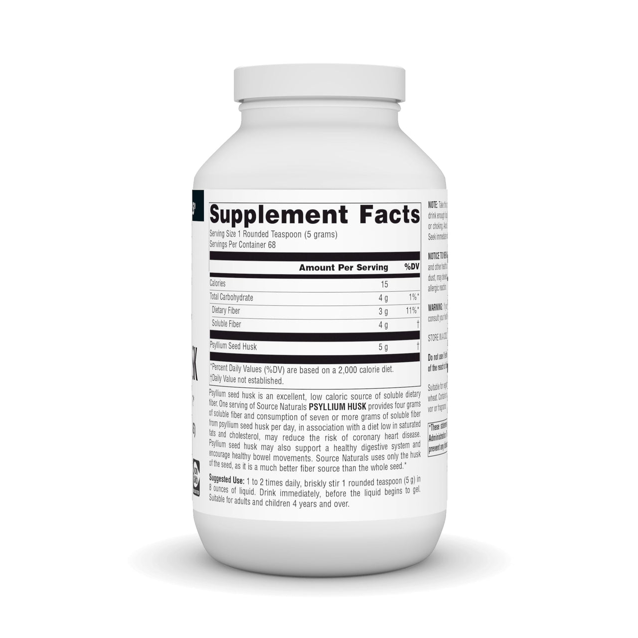 Psyllium Husk Powder, 12 oz