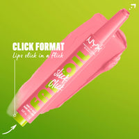 Thumbnail for NYX PROFESSIONAL MAKEUP Fat Oil Slick Click, Lightweight, Buildable, Pigmented Vegan Lip Balm - Clout
