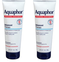 Thumbnail for Aquaphor Healing Ointment - Dry Skin Moisturizer - Hands, Heels, Elbows, Lips, 7 oz. Tube, 2 Pack