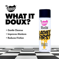 Thumbnail for The Doux LADIES FIRST Honey Shampoo - Curl Shampoo with Honey, Aloe, and Vitamins B, C, and E - Shampoo for Women