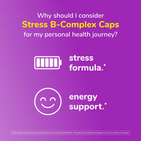 Thumbnail for Twinlab Stress B-Complex Caps - Complete B-Complex & 1000 mg Vitamin C - Energy Support Supplement with Vitamin B12 and B6-100 Capsules (Pack of 2)