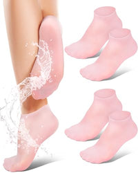 Thumbnail for Image 2 of Medium / 4 for the product Golbylicc Silicone Moisturizing Socks for Women Dry Cracked Feet (1 Pair)