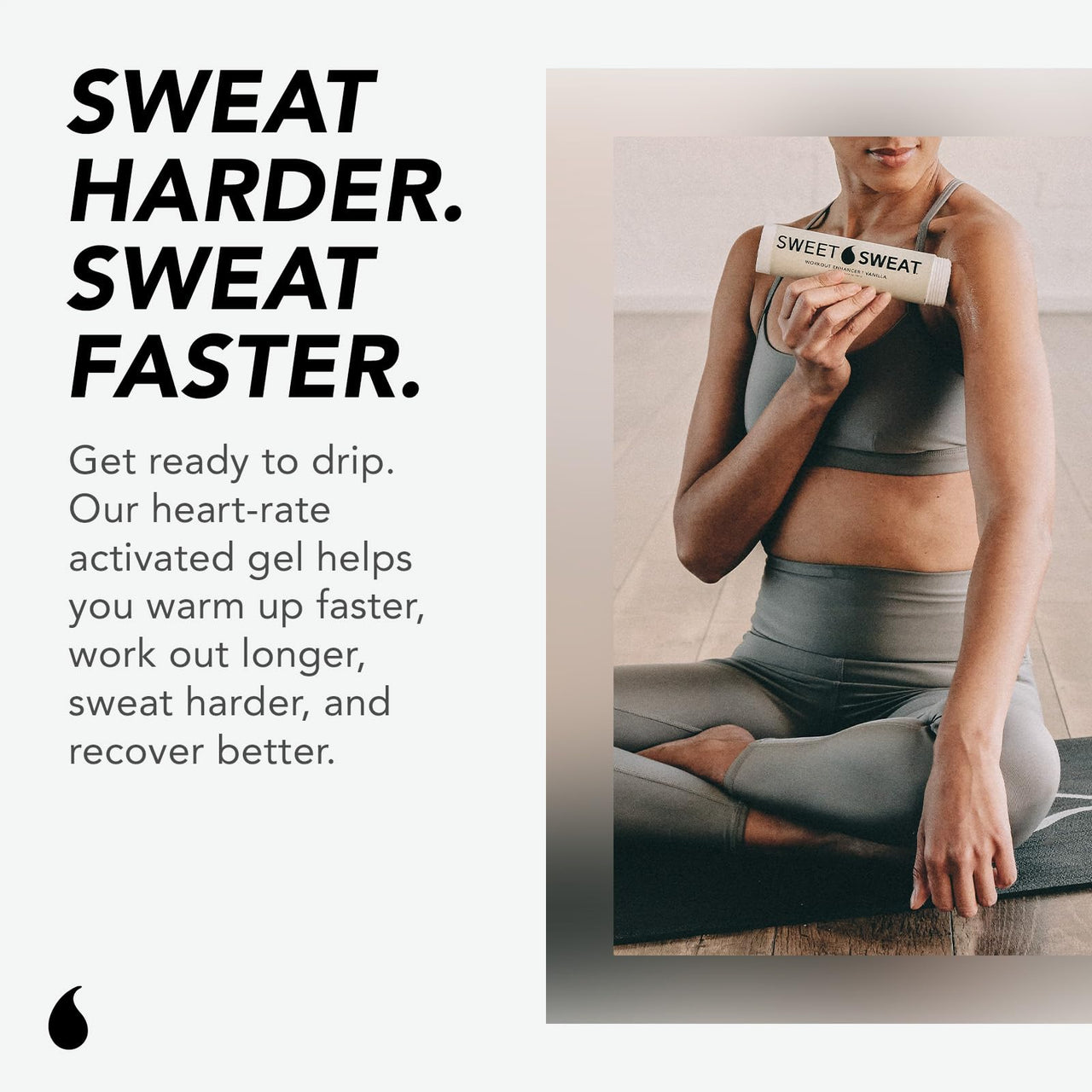 Sports Research- Sweet Sweat Workout Enhancer - 6.4 oz Sports Stick