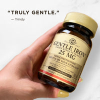 Thumbnail for Solgar Gentle Iron, 180 Vegetable Capsules - Ideal for Sensitive Stomachs - Non-Constipating - Red Blood Cell Supplement - Non GMO, Vegan, Gluten-Free, Dairy Free, Kosher - 180 Servings