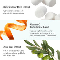 Thumbnail for Bliss Mighty Marshmallow + Vitamin C Whipped Mask - Brighten & Hydrate Skin with Marshmallow Root, Vitamin C Powerhouse Blend, Zinc PCA and Olive Leaf Extract - 1.7 Oz