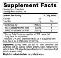 Thumbnail for Nordic Naturals EPA, Lemon - 60 Soft Gels - 1210 mg Omega-3 - High-Intensity EPA Formula for Positive Mood, Heart Health & Healthy Immunity - 30 Servings