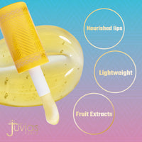 Thumbnail for Juvia's Place Magic Lip Oil - Mango - Smooth, Hydrating with Vitamin E for Soft, Glossy, Juicy Lips - Infused with Fruit Extracts - Tinted, Shimmering, Lightweight & Non-sticky Lip Oil for Summer