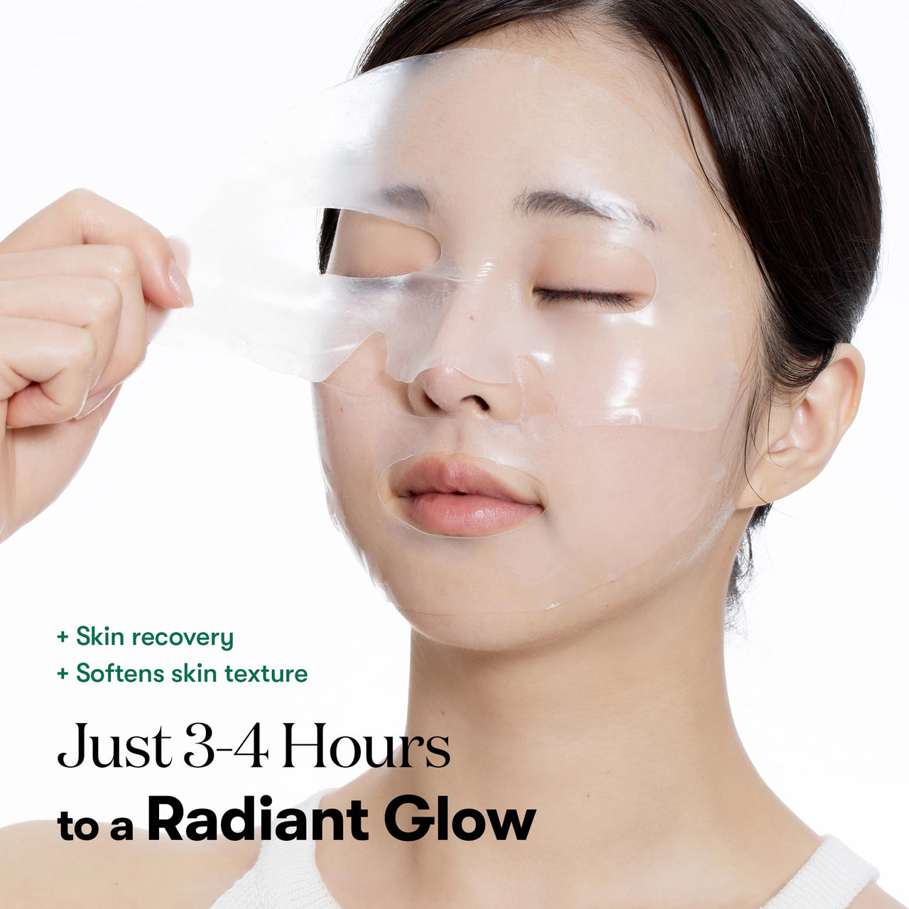VT COSMETICS Pro Cica Reedle Shot 100 2-Step Hydrogel Mask(34.5gx4ea), Intensive Calming, Exosome Centella Asiatica, Blemish Relief, Overnight Melting Mask, Korean Facial Mask