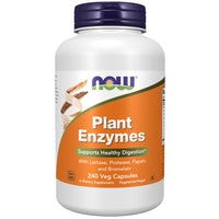 Thumbnail for NOW Foods Supplements, Plant Enzymes with Lactase, Protease, Papain and Bromelain, 240 Veg Capsules