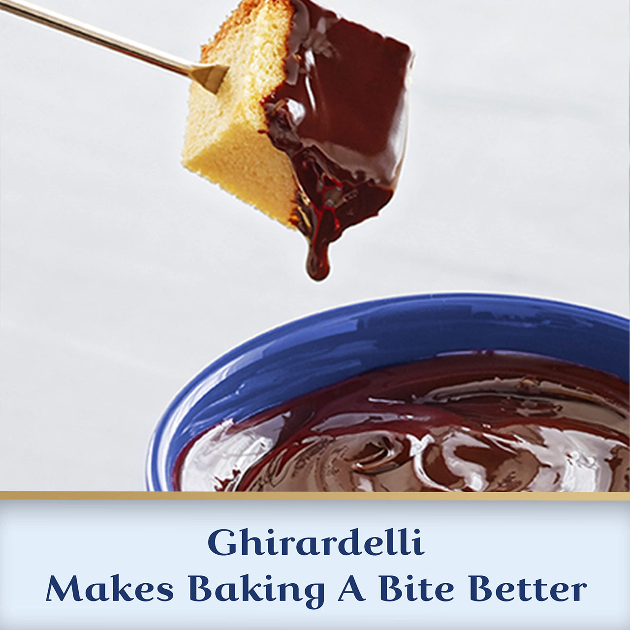 GHIRARDELLI Dark Chocolate Flavored Melting Wafers, 10 OZ Bag (6 Pack)