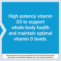 Thumbnail for Life Extension Vitamin D3 175 mcg (7000 IU), Immune System Support, Bone Health, Brain Performance, Gluten-Free, Non-GMO, Once Daily, Two-Month Supply, 60 softgels