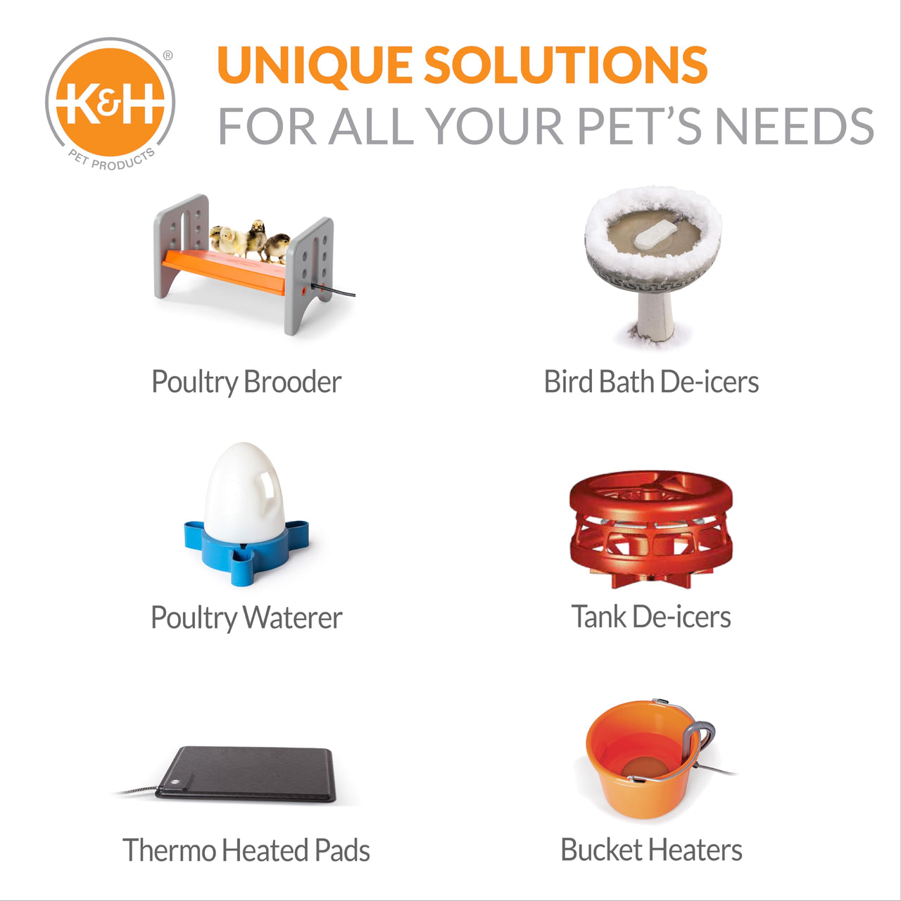 K&H Pet Products Poultry Waterer 2.5gal. (Unheated) Blue - No Roost Top & Non-Spill Refill