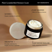 Thumbnail for Naturium Plant Ceramide Rich Moisture Cream Jumbo, Hydrating & Anti-Aging Skincare, 3.5 oz
