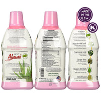 Thumbnail for Lily of The Desert Stomach Formula, Organic Aloe Vera Juice with Slippery Elm, Chamomile, Peppermint, and Ginger for Gut Health, Acid Reflux, Heartburn Relief, 32 Oz, Gelly Sachet Included,1