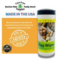Thumbnail for Care Free Enzymes Egg Wipes - 40 Count