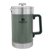 Thumbnail for STANLEY Classic Stay-Hot French Press Coffee Maker 48 oz | 5 Minute Brew, 4 Hours Hot | Mesh Filter for Coffee Grounds | Insulated Stainless Steel French Press | BPA-Free | Hammertone Green