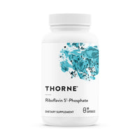 Thumbnail for THORNE - Riboflavin 5'-Phosphate - Bioactive, Tissue Ready Form of Vitamin B2 for Methylation Support* - Vitamin B2 Supplement - Third-Party Certified - Gluten, Dairy & Soy-Free - 60 Capsules