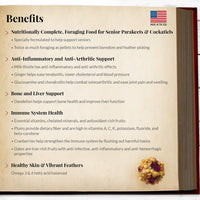 Thumbnail for LAFEBER'S Senior Bird Nutri-Berries Pet Bird Food, Made with Non-GMO and Human-Grade Ingredients, for Parakeets & Cockatiels, 10 oz