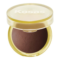 Thumbnail for Kosas Sun Show Glowy Warmth Baked Bronzer - Contouring Powder for Cheekbones, Nose & Jawline - Enriched with Concentrated Fatty Acids - Talc-Free, Vegan & Hypoallergenic - Tropic